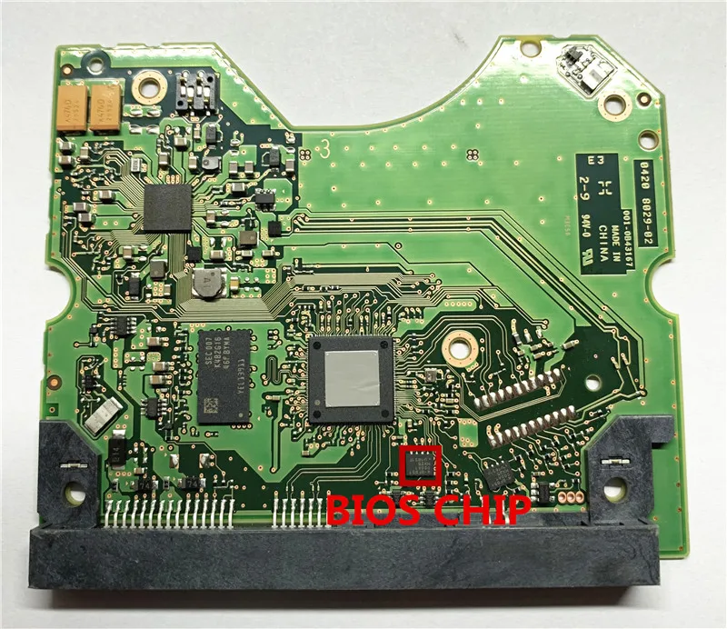 Imagem -02 - Placa de Disco Rígido Pcb de Mesa Digital Ocidental no 0b43166 0b43167