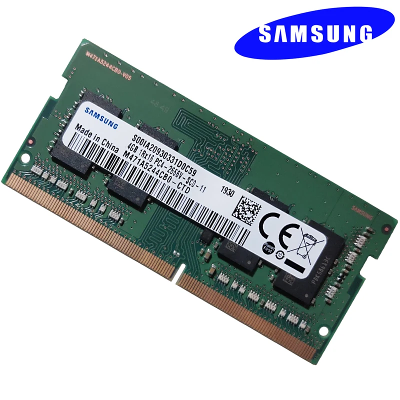 

original Samsung ddr4 4GB 2666MHz ram sodimm laptop memory support memoria PC4 4G 2666V notebook DDR4 RAM 4G 8G 16G 32G