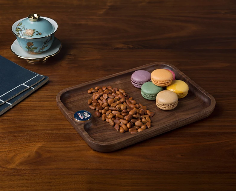 

Creative Decorative Crafts Dried Fruit Plate, Walnut Nut Box, Candy Melon Seeds, Living Room, Coffee Table