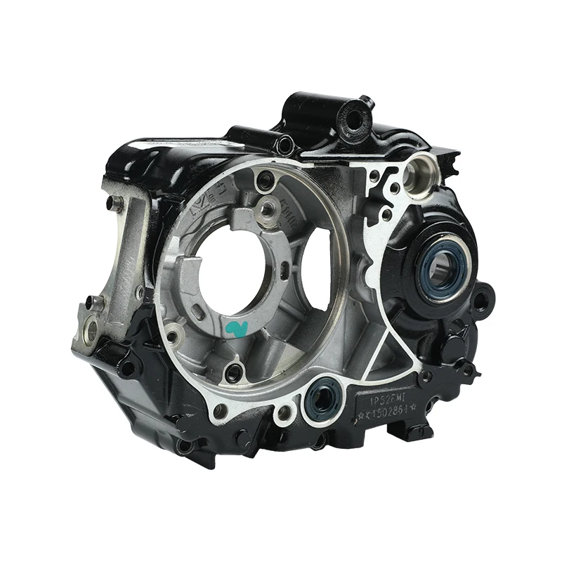 Pitbike 125CC Engine Left CrankCase Cover with Bearing For Lifan 125 Horizontal Kick Starter Dirt Bike Crankshaft Accessories