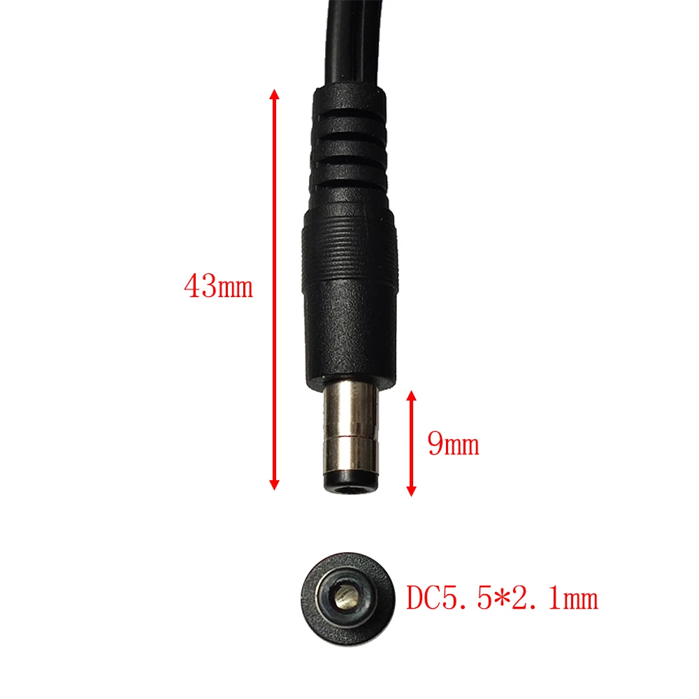 JKM 12V DC Power to SAE 20cm 18AWG Cord for Motorcycle charging 2.1mmx5.5mm 2 Pin Quick Disconnect SAE Connector Wire Harness