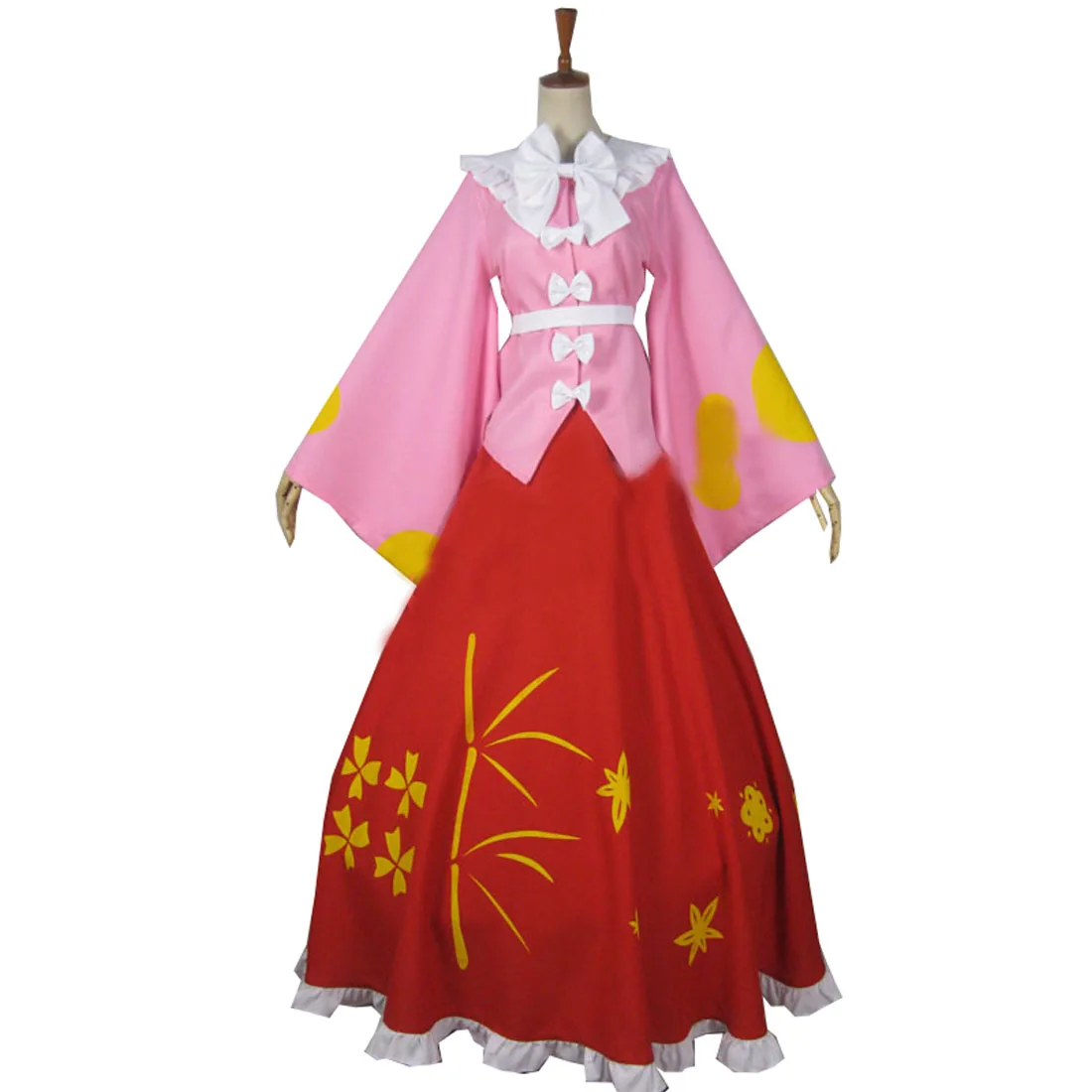 2019 Anime Touhou Project Houraisan Kaguya Cosplay Costume Custom Made