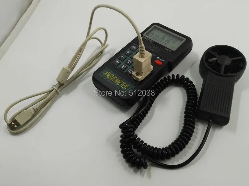 AVM-07 Digital Anemometer Flow Anemometer (RS-232)