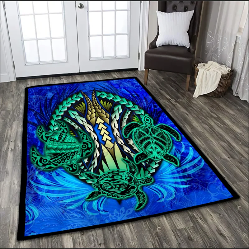 Premium Manaia n Silver Fern Rug 3d printed Rug Floor Mat Rug Non-slip Mat Dining Room Living Room Soft Bedroom Carpet 1