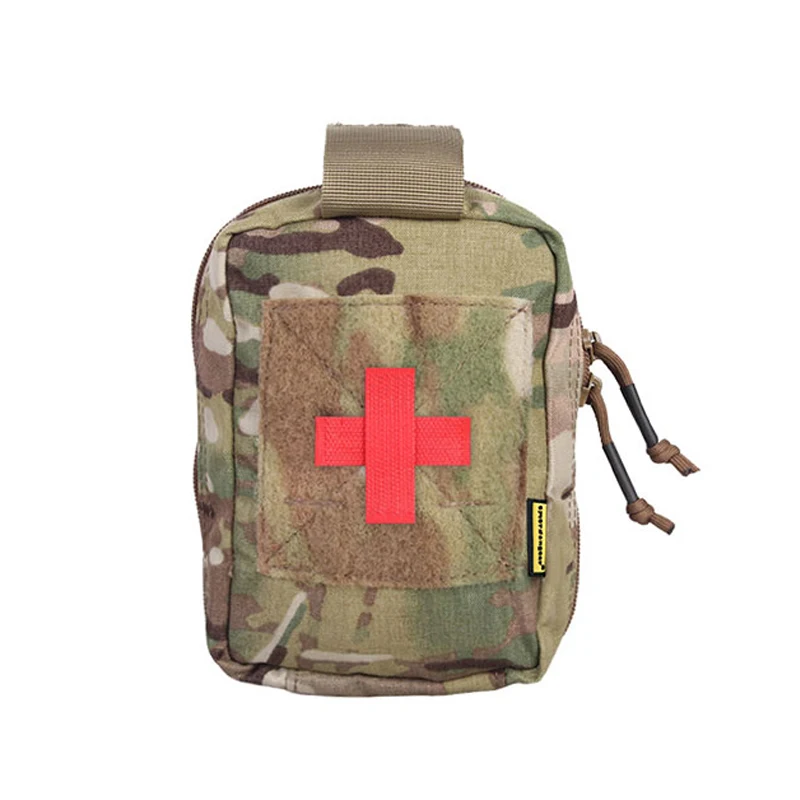 Imagem -02 - Emersongear Tático Estilo eg Bolsa Médica Kit de Primeiros Socorros Bolsa Cintura Bolso Painel Molle Airsoft Caça Esportes ao ar Livre Náilon Em9284