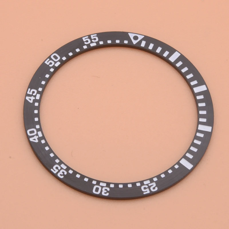 38*31.6mm Mod SKX007 Steel Bezel Insert Fit NH35 NH36 Case With Steel Bezel Ring Multi-color SKX Bezel Parts