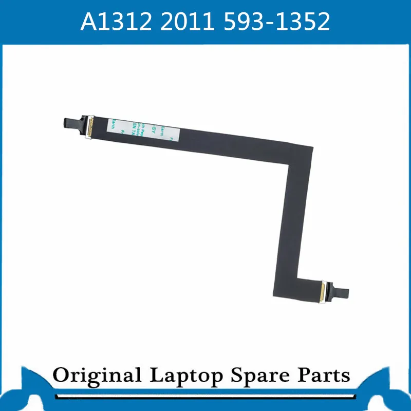 5pcs/lot  NEW LCD LVD Display Flex Cable for Imac A1312 27 inch LCD  Display Port Cable  593-1281 593-1352 2010 2011