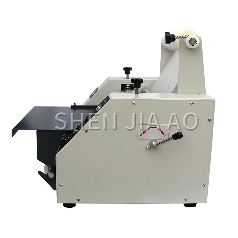 V350 laminating machine hot and cold laminating steel roller laminating machine automatic laminating machine