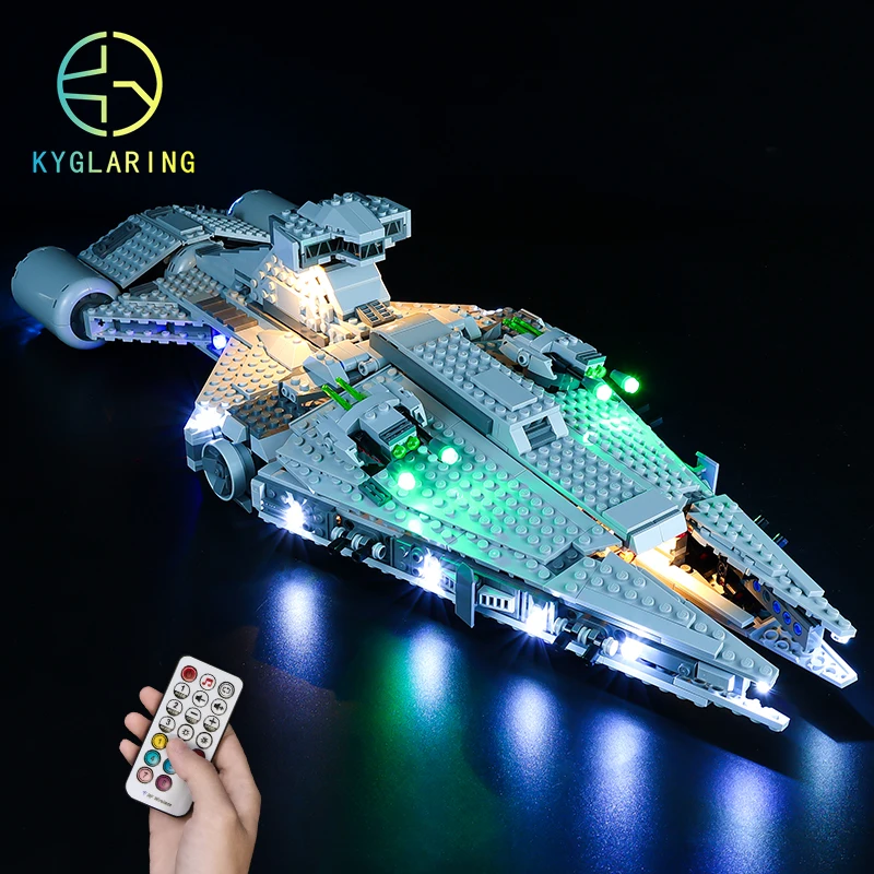 

Kyglaring Led Lighting Set DIY Toys For 75315 Imperial Light Cruiser Building Blocks (Only Light Kit Included)