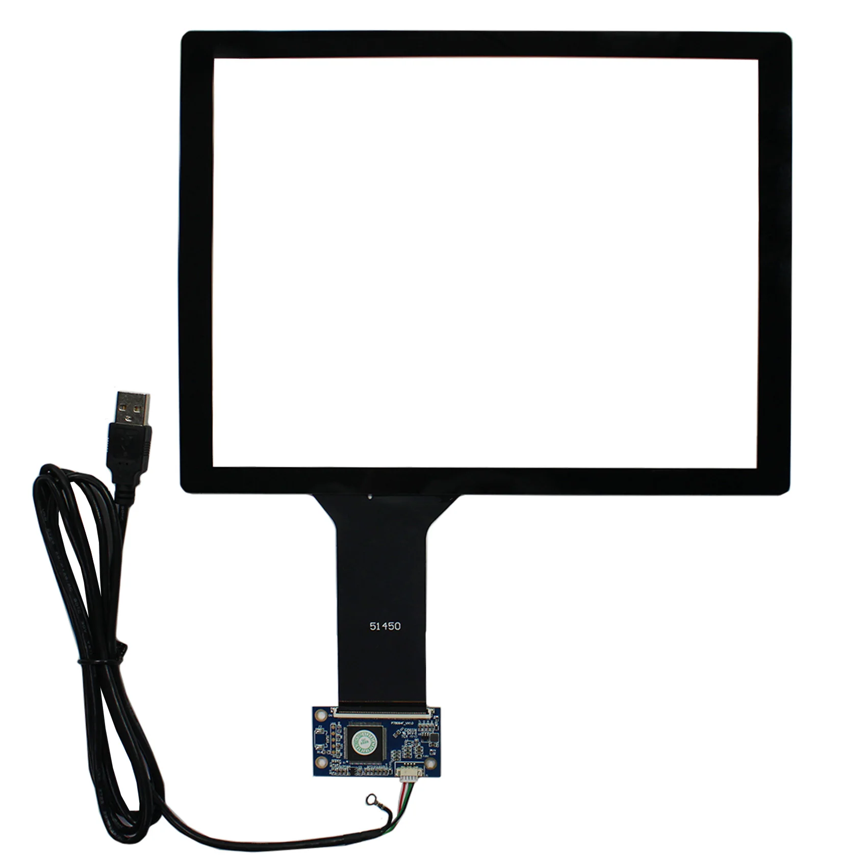 

10.4inch Capacitive Touch Panel Support 10 points Muti-Touch Compatible With 10.4inch 640x480 800x600 1024x768 4:3 LCD Screen