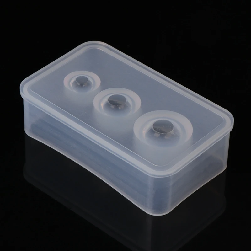 แม่พิมพ์ซิลิโคนกระจกหัตถกรรมเครื่องประดับ DIY ทำจักรวาล Ball UV เรซิ่นเค้ก Decor 203B