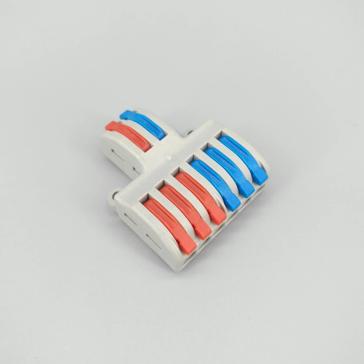 10 Uds SPL-62 bloque de terminales de conductor de conector de cableado de cable compacto Universal con palanca
