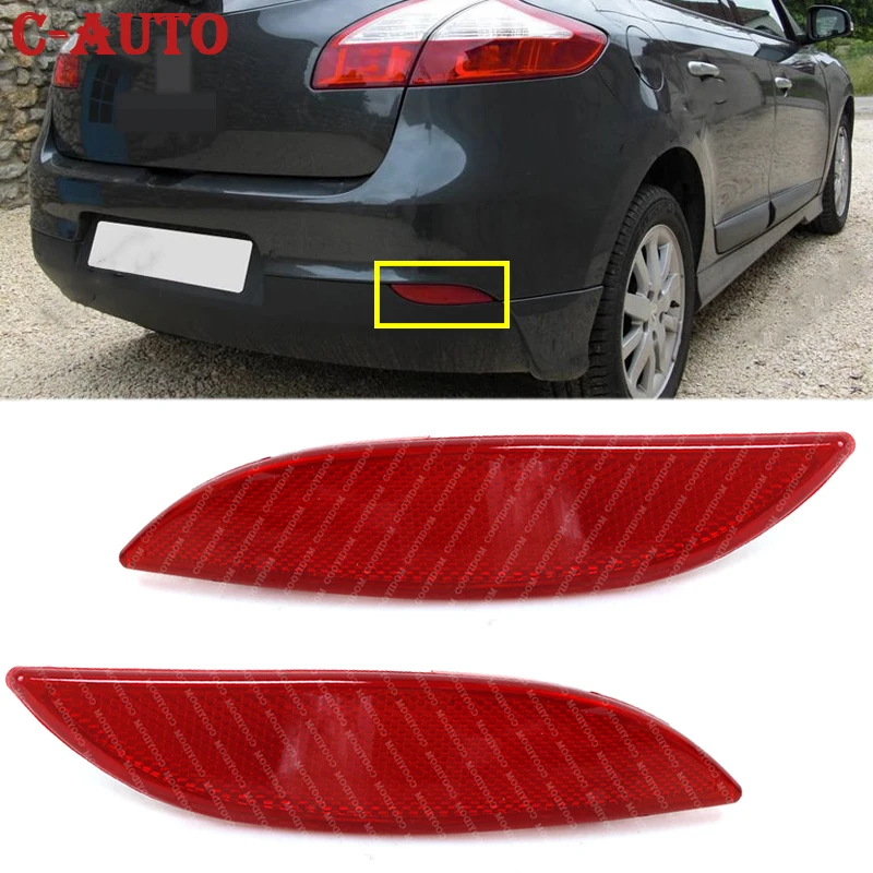 Car Left Right Reflective Rear Bumper Signal  Lights For Renault Megane CLIO MK3 2008 2009 2010 2011-2013 265650004R 265600004R