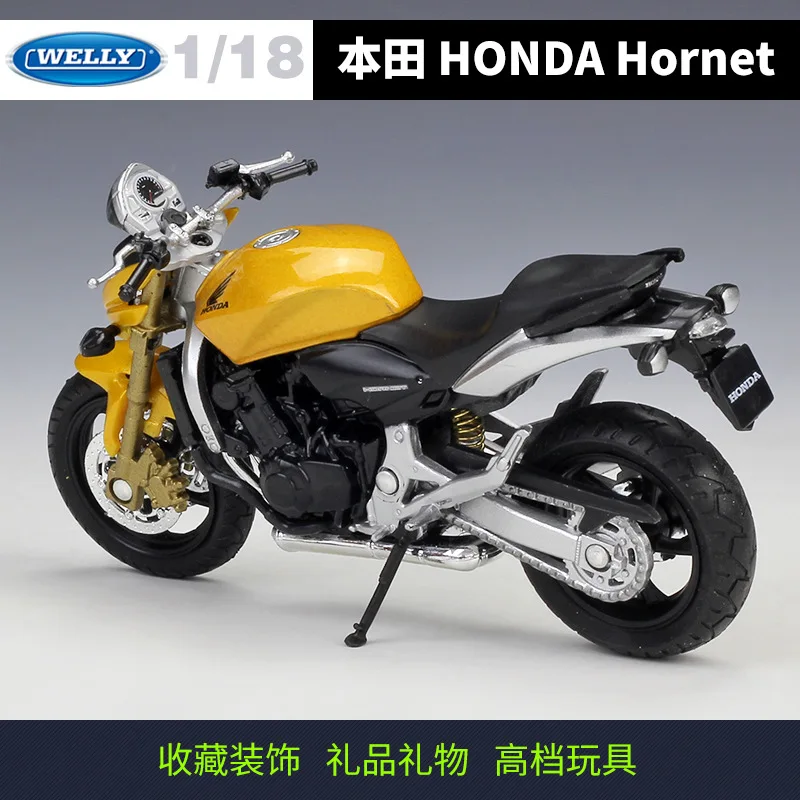 Welly 1:18 Honda Hornet Die Cast Vehicles Collectible Hobbies