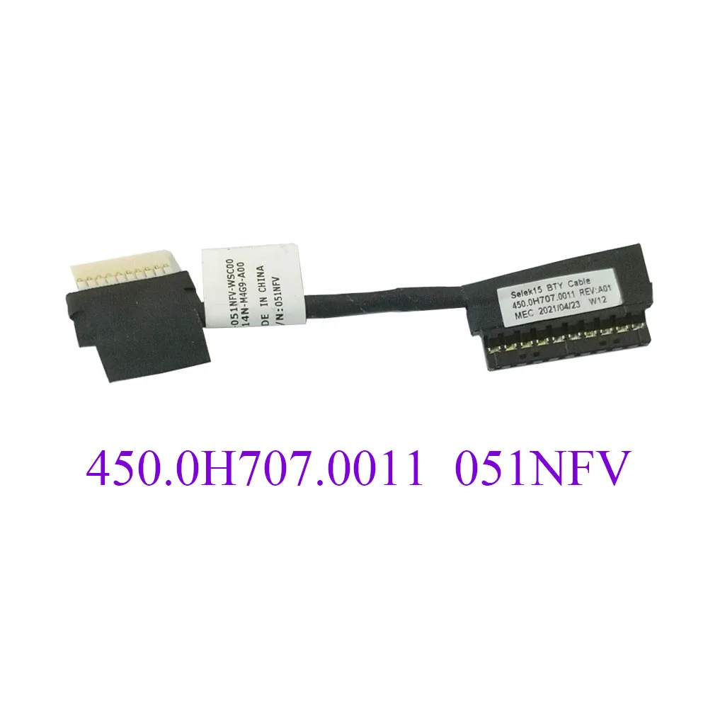 New Laptop Replacement Battery Connector For De G3 3500 3590 G5 5590 5500 5505 450.0H707.0011 051NFV Battery Cable