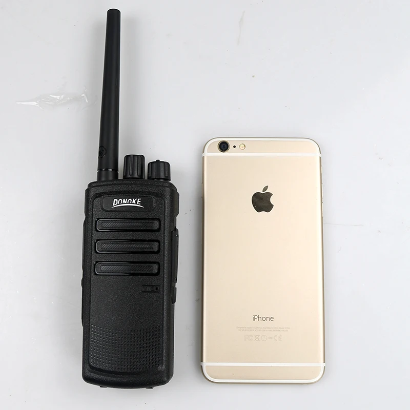 Walkie-talkie portátil donke 9058, rádio de comunicação bidirecional, frequência portátil, 2 peças, transmissor de caça