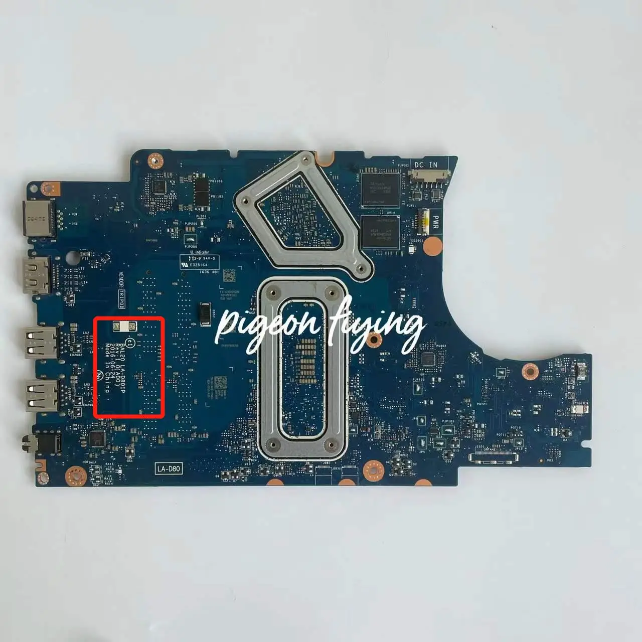 BAL20 LA-D801P For Dell Inspiron 5567 5767 Laptop Motherboard  With i7-7500U 216-0889018 CN-0KFWK9 KFWK9 CN-0VMRRP VMRRP