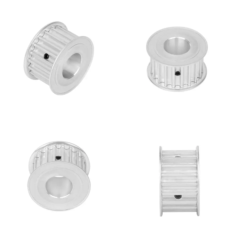 พูลเลย์สายพานไทม์มิ่ง MXL แบบ AF 1 ชิ้น ฟัน 35-50 ฟัน ร่องกว้าง 7 มม./11 มม. รู 5-19 มม. สำหรับสายพาน 6 มม./10 มม. ใช้กับ CNC/มอเตอร์สเต็ป
