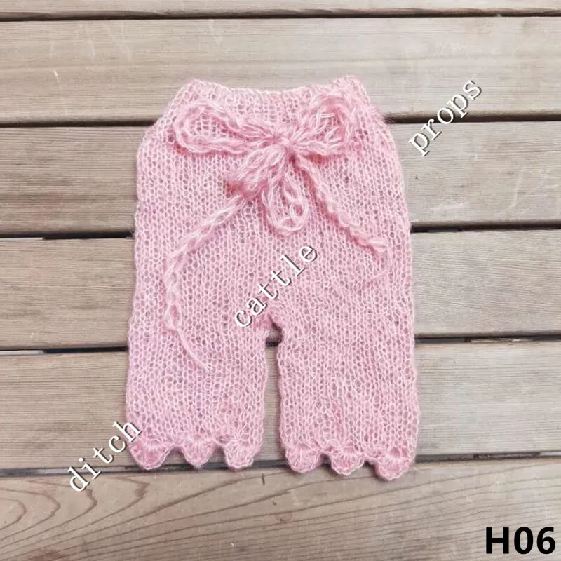 Baby Photography Props Newborn Mohair Pants Photo Prop