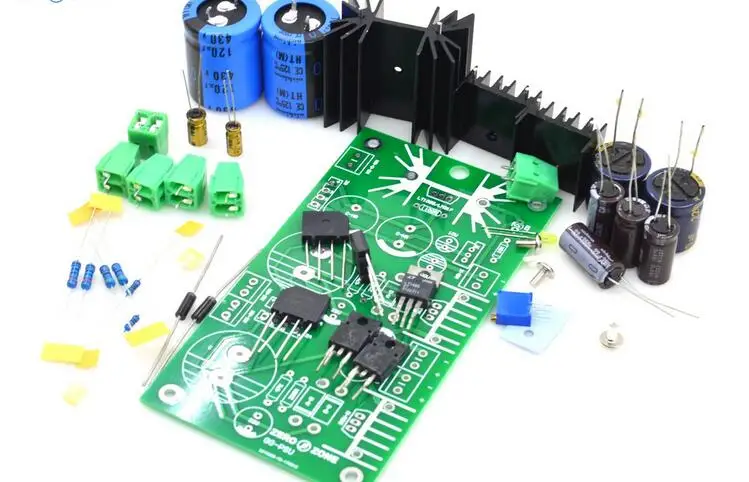 Dual High Voltage Regulator Power Supply board DC Filament PSU PCB / kit fr GG Tube Preamp