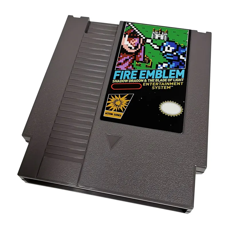 

Classic retro video game 8-bit NES game cartridge for 72pin NES game console - gray shell