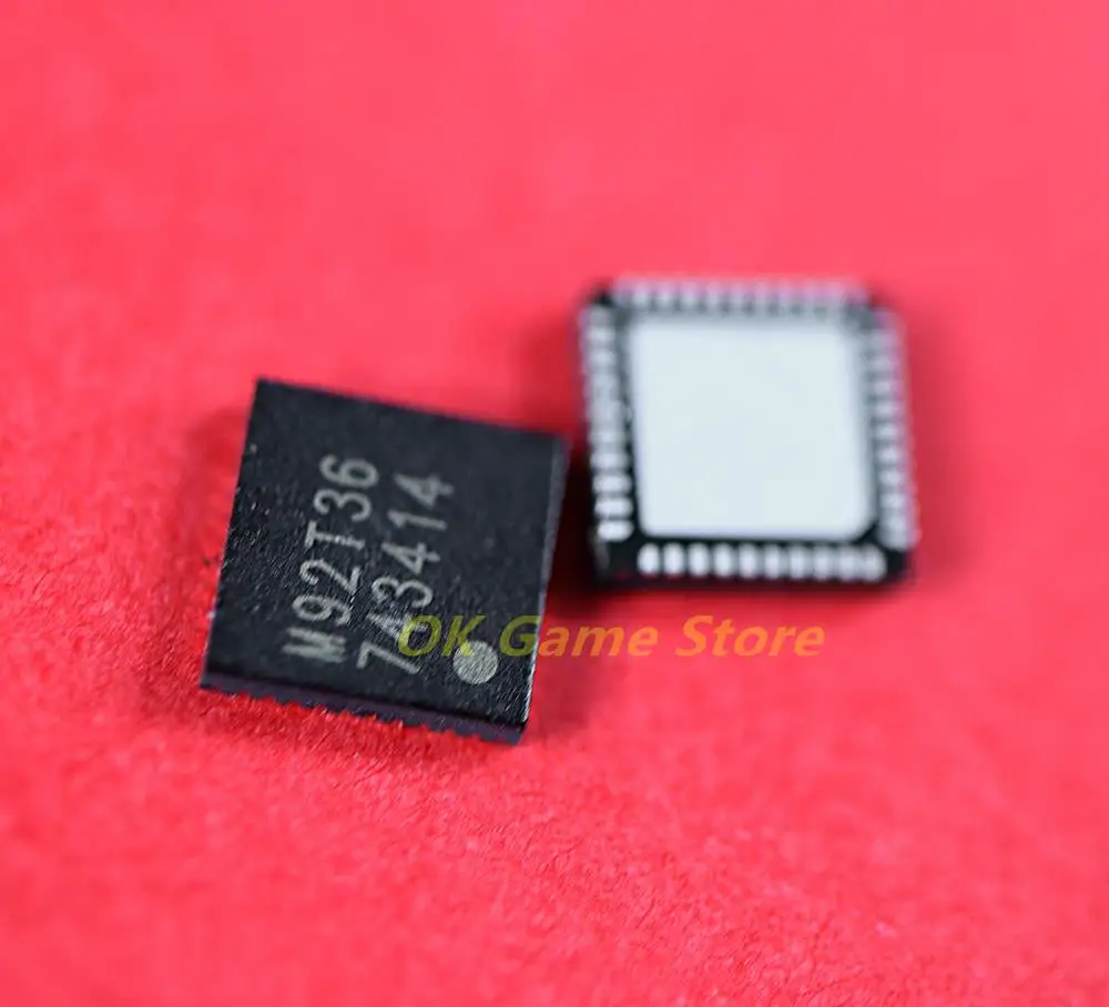 Imagem -06 - Original Novo M92t36 Gerenciamento de Energia Controle de Carregamento ic Chip para Nintendo Switch ns Game Console Placa-mãe Peças Reparo 20 Peças