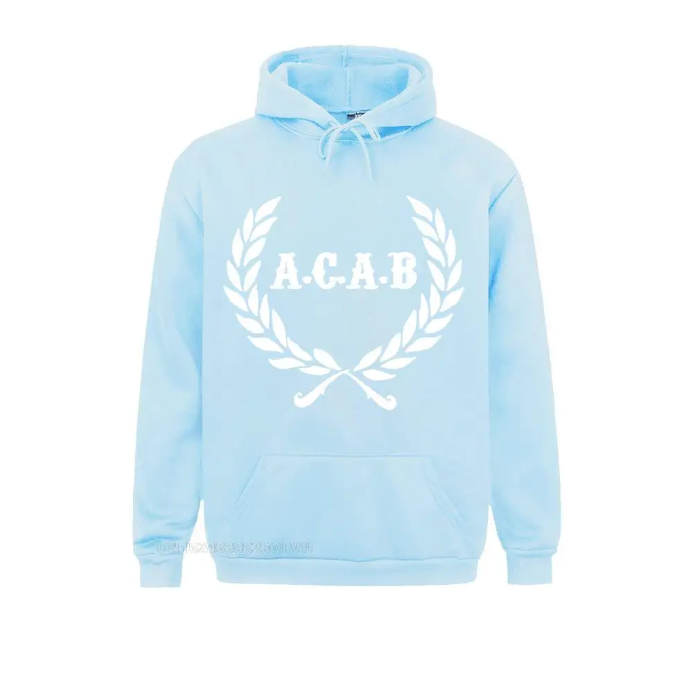 Sudadera con capucha de algodón para hombre, ropa divertida de playa con estampado de Acab, A, C, A, B, fútbol, fútbol, Kawaii