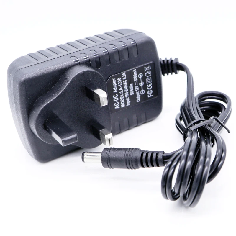 24V UK DC power adaptor 12V 2A Switching adapter 15V 9V 18V 2A AC Power supply 12V 3A transformer charger 5.5*2.5MM 1M