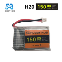 Original Hobby Hub 1pcs 3.7V 150mah 30C Lipo Battery For RC JJRC H20 Airplane Helicopter Drone battery