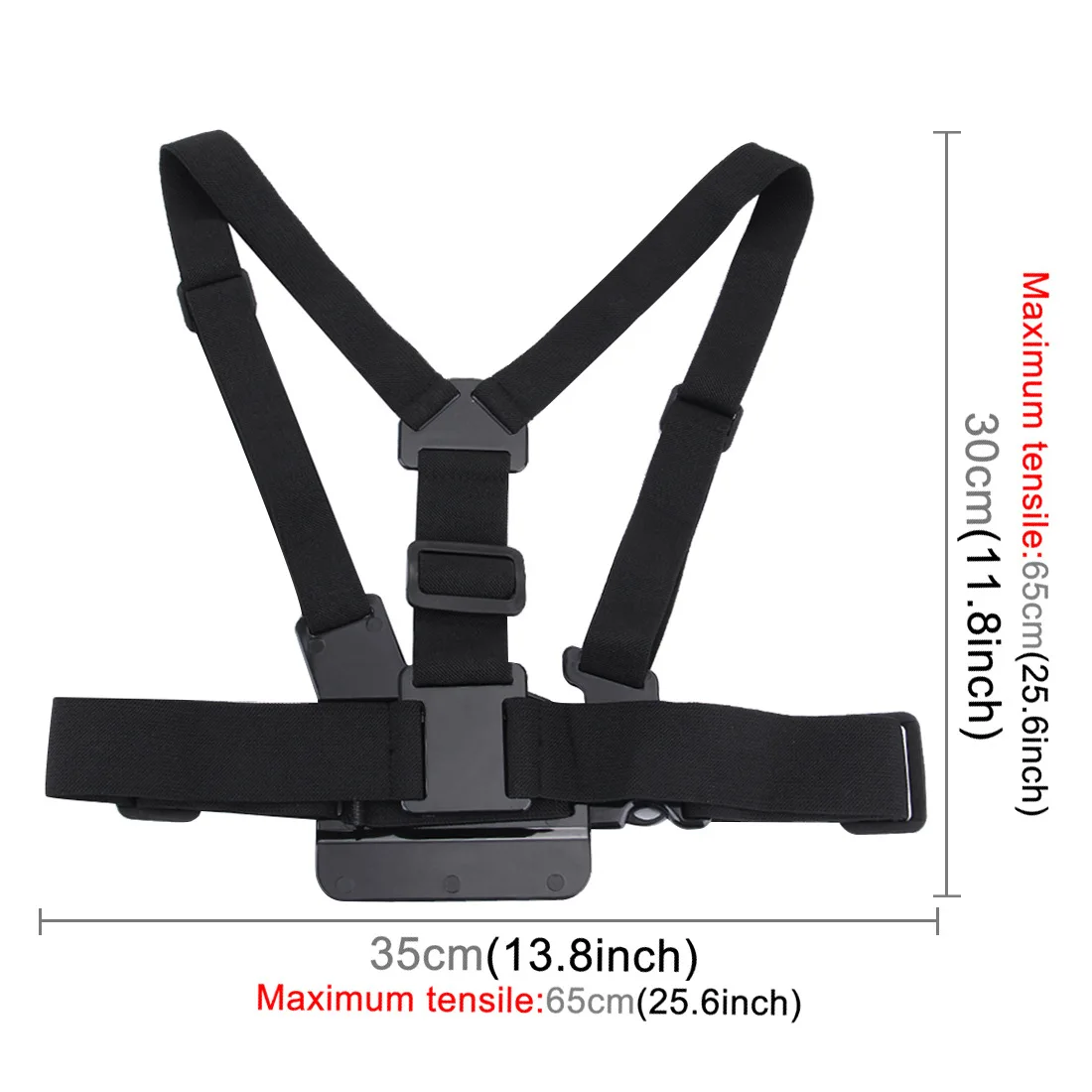 PULUZ Action Camera Accessories Chest Strap Bracket Mount for Gopro Hero 9 8 7 6 5 SJ4000 SJ5000 OSMO Pocket Universal Adapter