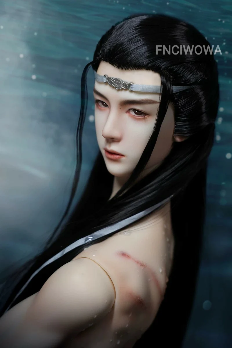 

1/3 Bjd Lan Wangji Realistic Doll Makeup Included Top Realistic Wang Yibo Head and Body 65cm Tall Limited High Art Collection