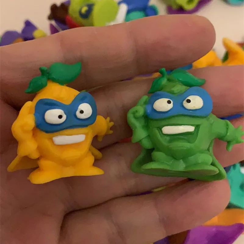6pcs Original Super Zings Collection Model Toys 4CM Rubber SuperZings Soft Action Figures Dolls for Kids Playing Random Send - view 4