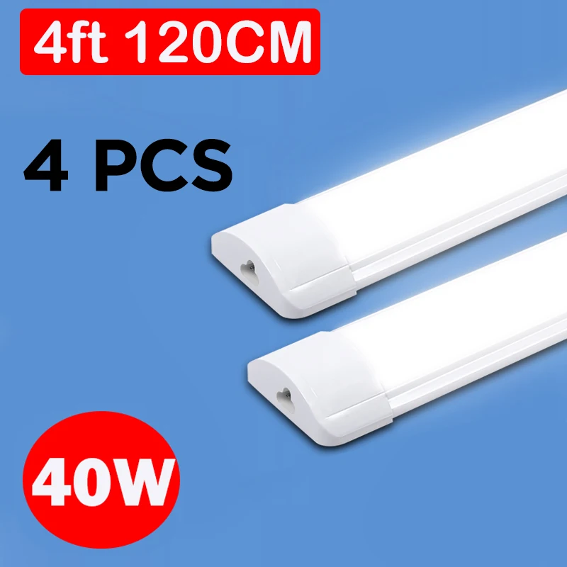 CANMEIJIA 220V 120cm T5 T8 Led Rohr Licht Für Home Led Lampe Rohr Bar 40W 60W kalt Weiß Warm Weiß 4ft Led Rohr licht 1200mm Rohr beleuchtung 3