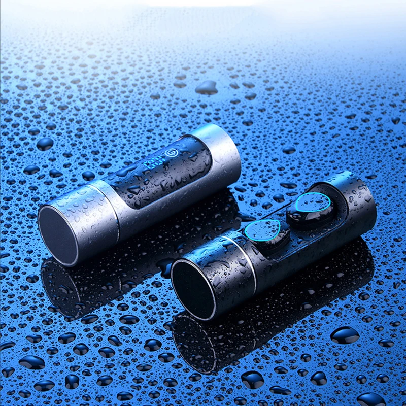 Беспроводные мини-наушники TWS с поддержкой Bluetooth 5,0 и микрофоном