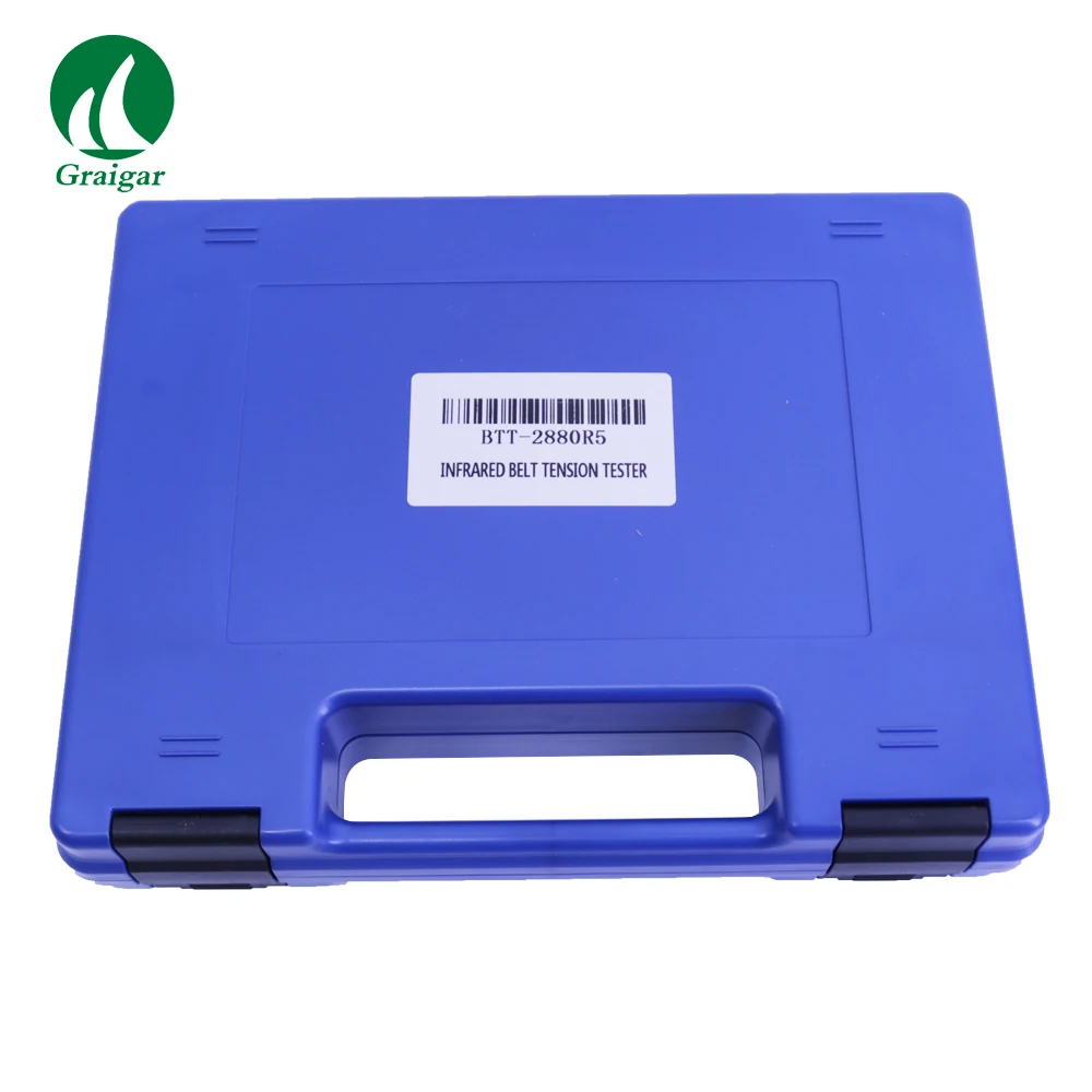 BTT-2880R5 디지털 모터 장력계 분할 휴대용 적외선 벨트 장력 테스터 범위, 10 ~ 500Hz, 1.2M 길이 케이블 프로브