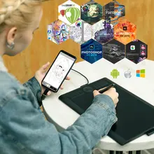 M10K PRO 10x6.25 Inch Drawing Tablet #5