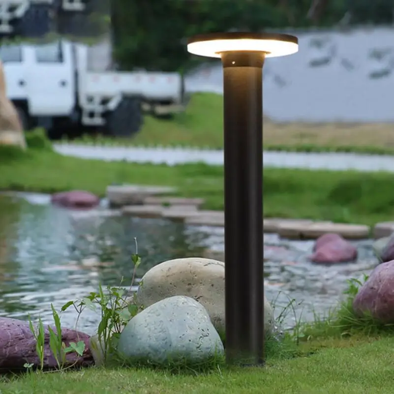 Modern outdoor waterproof garden light, park villa community lawn lamp, garden outdoor grass landscape lamp Bollard Light