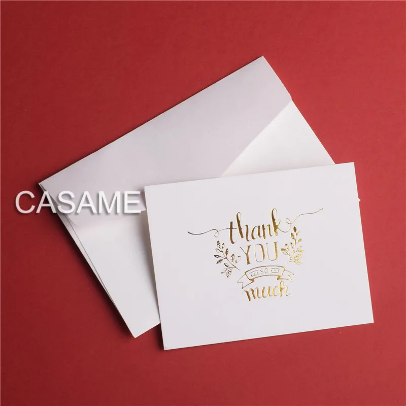 10PCS Classical White Black Kraft Blank Mini Paper Window Envelopes Wedding Invitation Envelope Gift Envelope