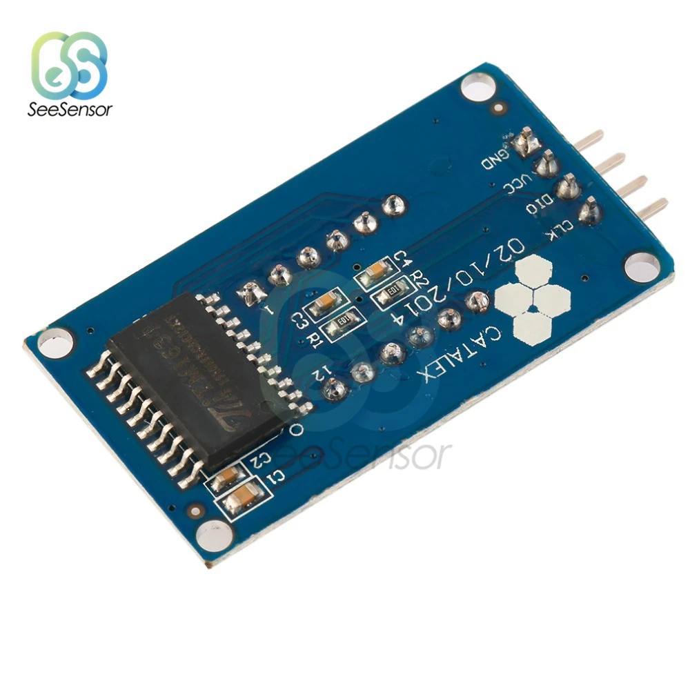 TM1637 4 bit 7 segmenti 0.36 pollici modulo Display digitale a LED orologio tubo anodo rosso quattro pacchetto scheda Driver seriale per arduino