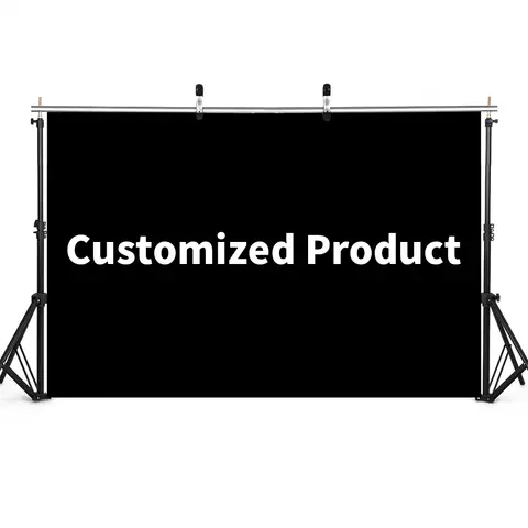 Customized photography background for birthday party banner
