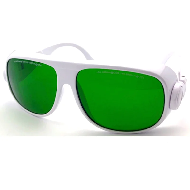 

808nm 1064nm YAG Laser Protective Goggles YH-5-A 200nm-450nm 740nm-2500nm Wide Spectrum Laser Safety Glasses OD6+