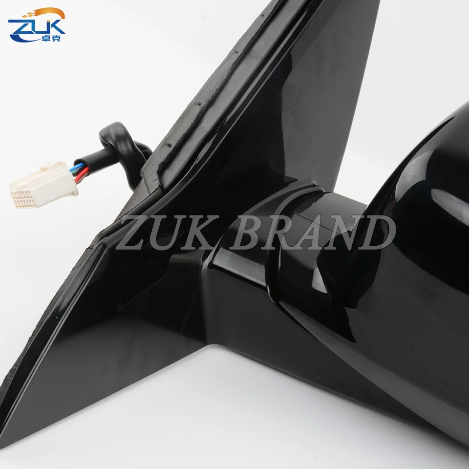 ZUK 8-PINS With Heated Turn Singal Electric Folding Functions Rearview Side Mirror Assy For HONDA ACCORD 2014 2015 2016 2017