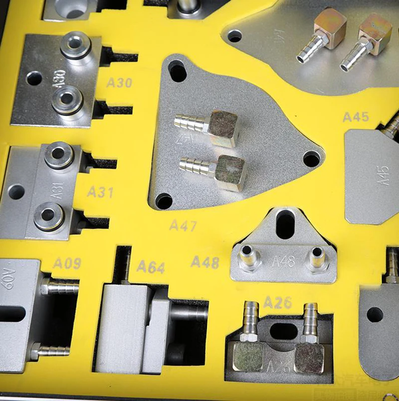 Imagem -02 - Liga de Alumínio Automático Caixa de Engrenagens Mudança Óleo Bombeamento Caixa de Engrenagens Rápido e Fácil Acoplamento Conector Profissional 116 Peças