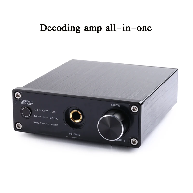 HIFI decoder audio converter DAC-M6 decoding amp all-in-one DAC fever USB sound card HIFI desktop headphone amplifier