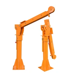 Vehicle-Mounted Small Crane 0.5 Ton Truck Self-Provided Vehicle-Mounted Crane 12V/24V Household Electric Hoist Hoist