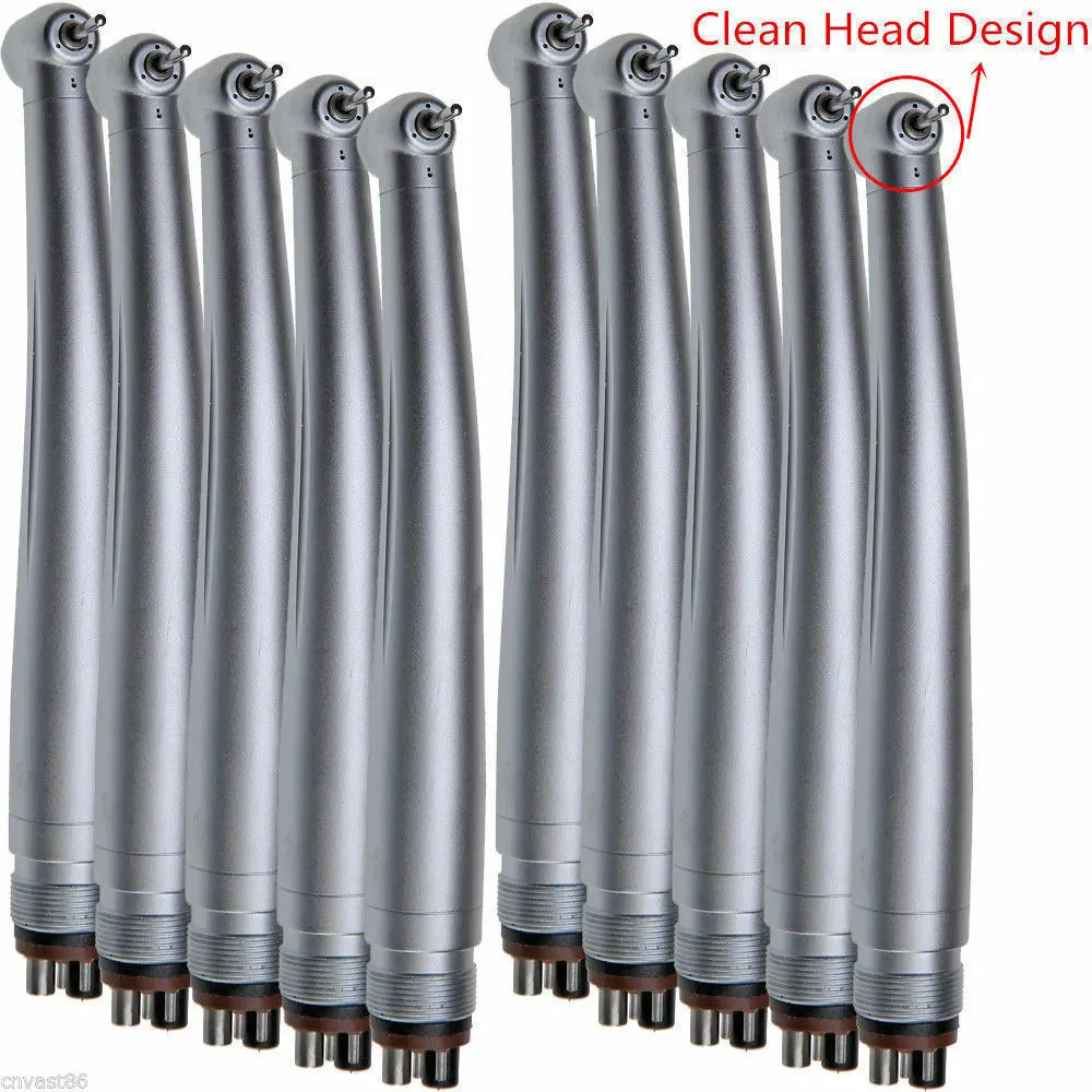 1-10Pcs NSK Style Pana Max Dental High Speed Handpiece 4Holes Standard Clean Head System Single Spray Turbine