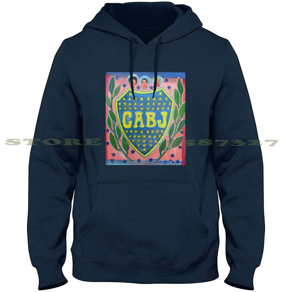 The Shield Of Boca 100% Pure Cotton Hoodie Tshirt Boca Juniors Sport River Gol Argentina Hinchada Fans Tribuna Football Stadium