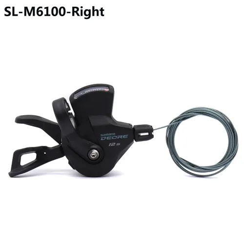Imagen 2 del producto SHIMANO DEORE SLX XT 12 velocidades SL M6100 M7100 M8100 palanca de cambios MTB bicicleta palanca de cambios 12S Original I-SPEC EV