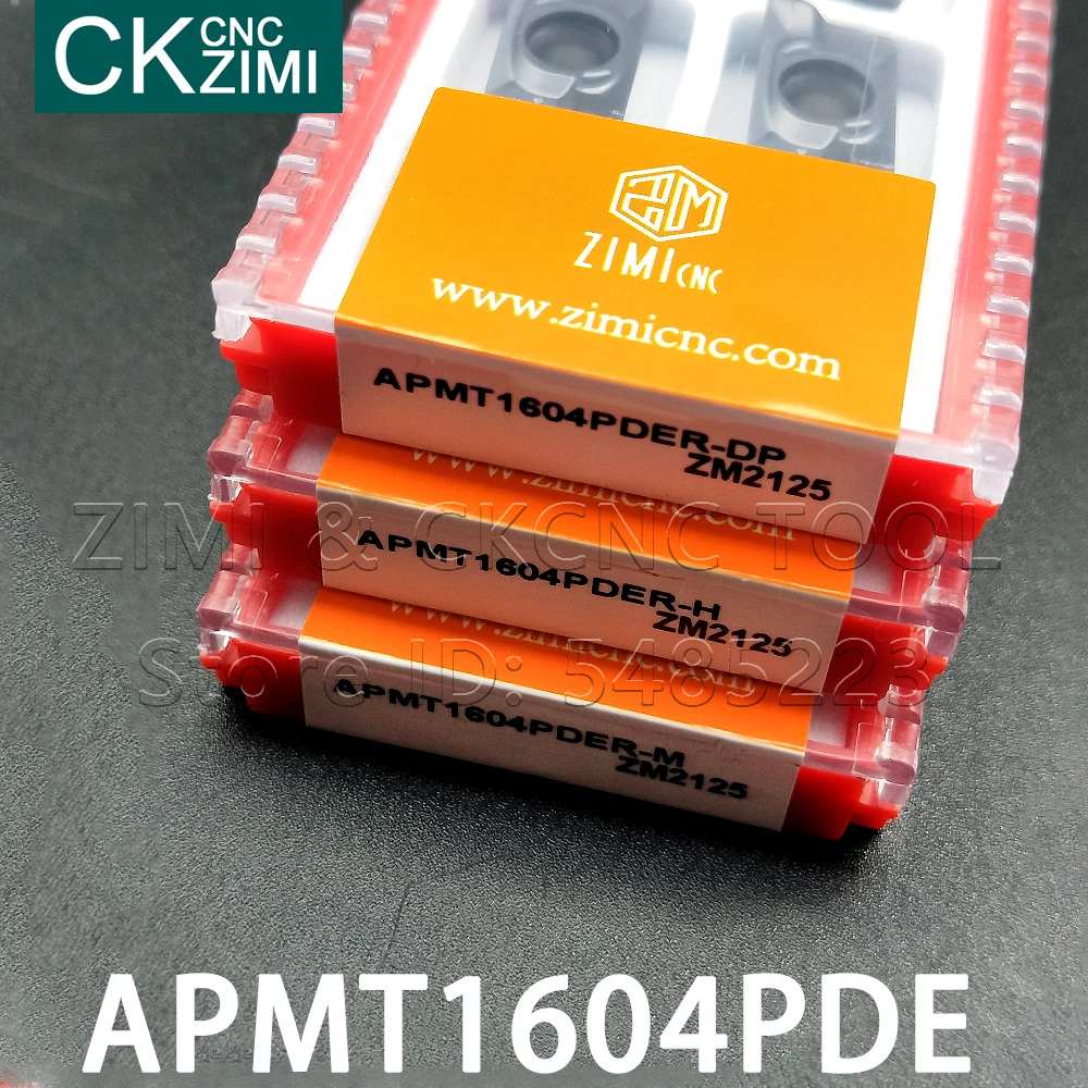 APMT1604PDER M H DP-أداة طحن 90 درجة, إدراج كربيد الوجه ، تحول كربيد ، أدوات CNC APMT1604 PDER