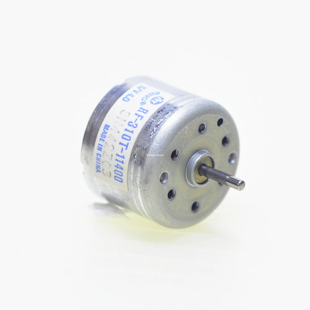 

Mabuchi RF-310T-11400 DC Motor DC 4V 3-9V DIY FAN Model CDM CD KSM-234ASAA 10MM Shaft GOOD